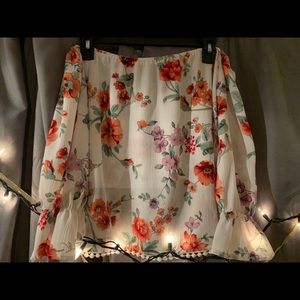 Floral Off Shoulder Top